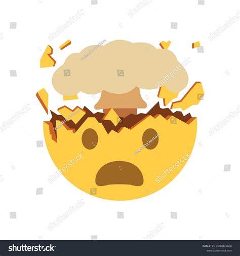 Image result for Exploding Head Emoji