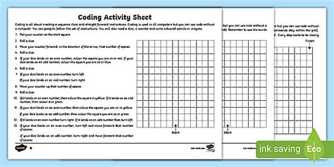 Image result for Printable Coding Worksheets for Kids