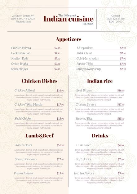 Image result for Free Digital Menu Templates