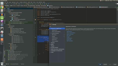 Android Studio Themes に対する画像結果