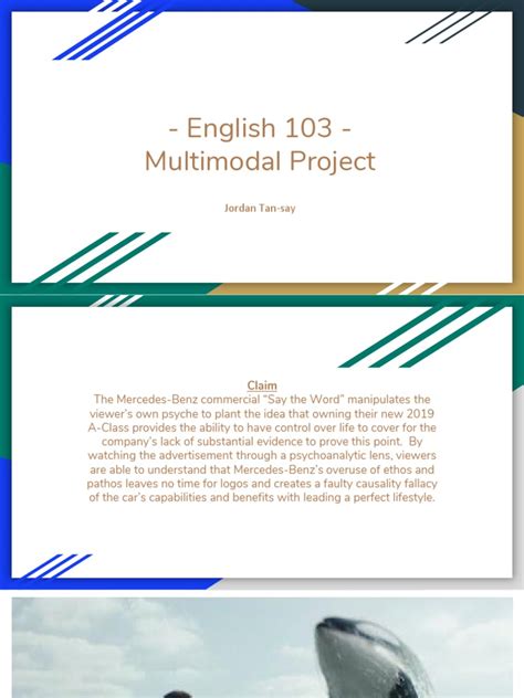 Image result for Multimodal Project Draft Example