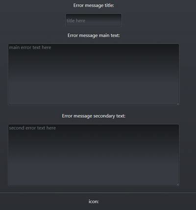 Image result for Custom Windows Error Generator