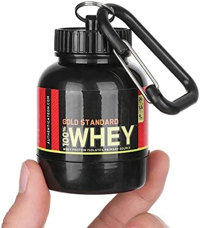 Image result for Protein Powder Keychain Container
