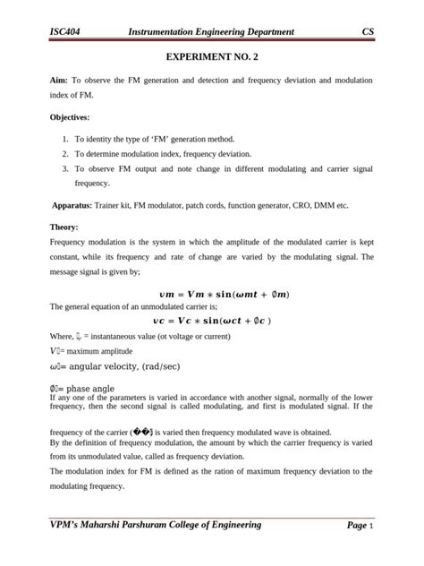 Toradh íomhá ar What Is Frequency Modulation