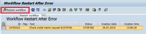 Image result for SAP Workflow Restart
