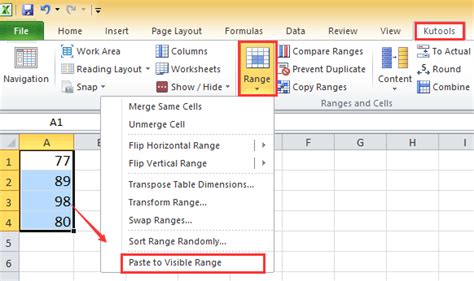 Image result for How to Paste Only Visible Cells Excel