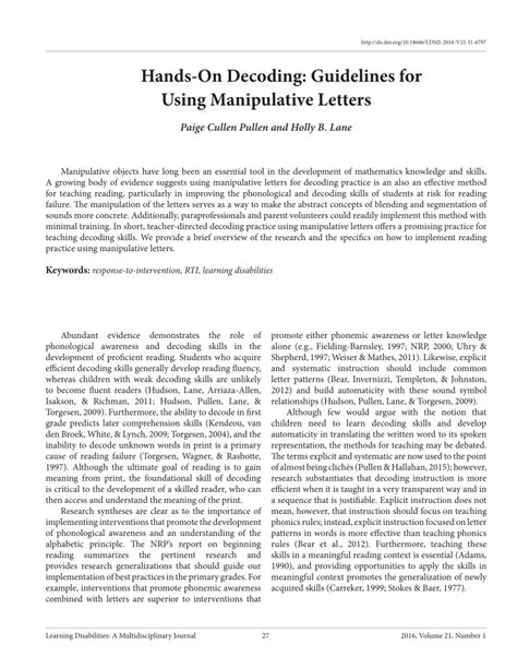 Decoding the Letter Sample に対する画像結果