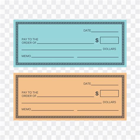 Toradh íomhá ar Check Template Vector