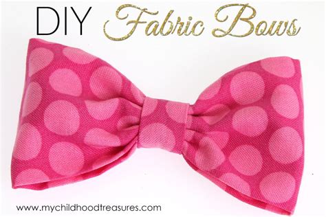 Image result for How to Make Bows From Fabric