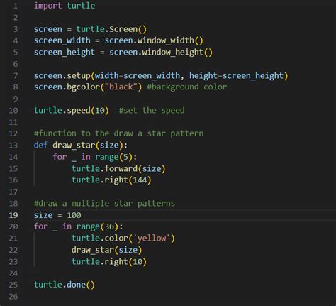 Turtle Graphics Python Star Code എന്നതിനുള്ള ഇമേജ് ഫലം