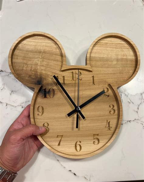 Image result for Home Made Mickey Mouse Wall Clock Ideas