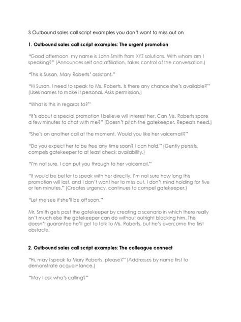 Image result for Example of Outbound Call Script for Hospital Call Center