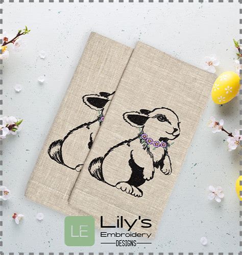 Image result for Machine Embroidery Rabbit Designs