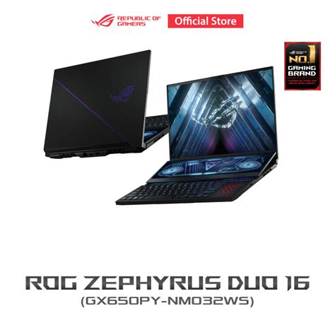 Image result for Asus ROG Zephyrus Dual Screen