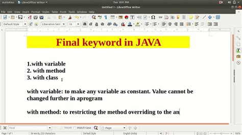 Image result for How to Declare Final Variable in Java