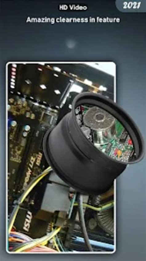 Microscope Camera App に対する画像結果