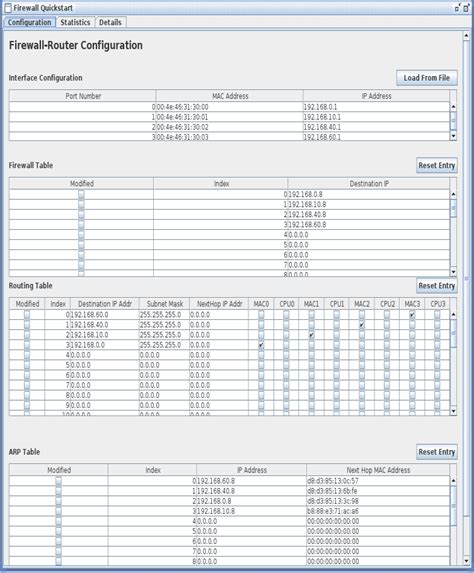 GUI Firewall に対する画像結果
