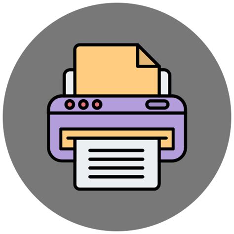 Image result for Colorful Printer Icon
