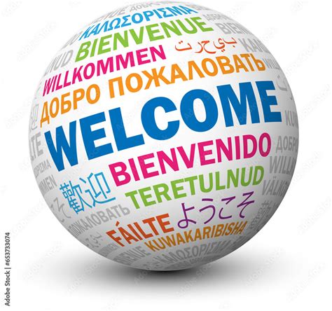 Image result for Welcome Word Colorful