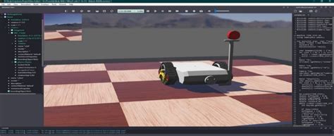 Using GPS in Webots Python Example に対する画像結果