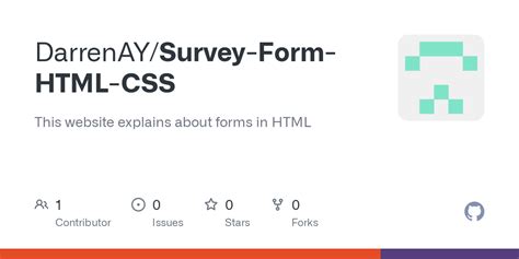 Image result for Survey Form HTML