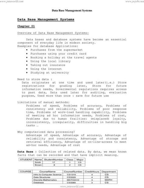 Image result for DBMS Notes