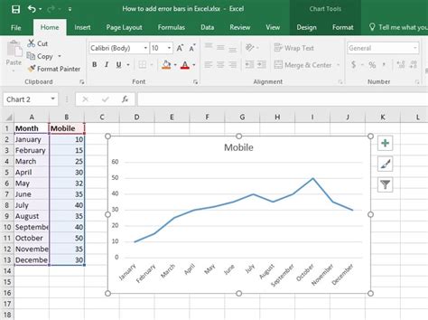 Image result for Standard Deviation Graph Excel