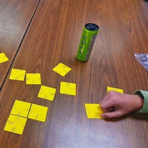 Toradh íomhá ar Negative Exponents Activity