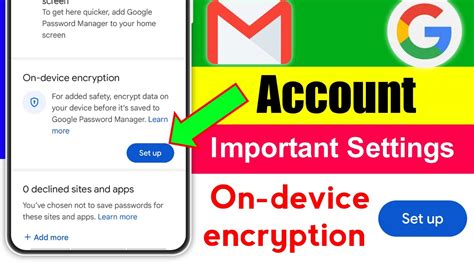 Image result for Gmail Encryption Settings