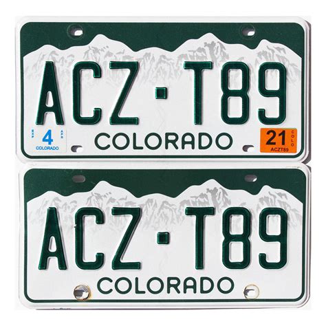 Toradh íomhá ar Colorado License