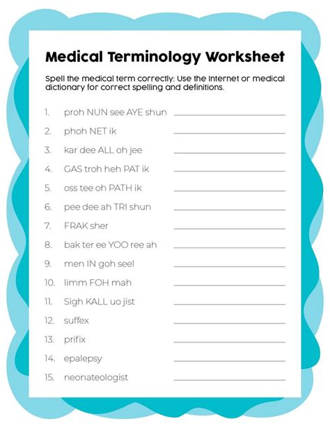 Afbeeldingsresultaten voor Ed Medical Coding Worksheets