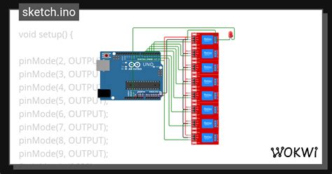 Relay Module 2 Channel Wokwi に対する画像結果