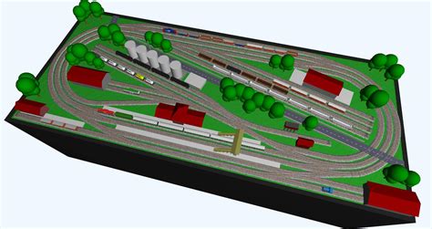 Image result for Track Layout Model Train Station