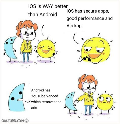 Afbeeldingsresultaten voor Apple Android Phone Meme