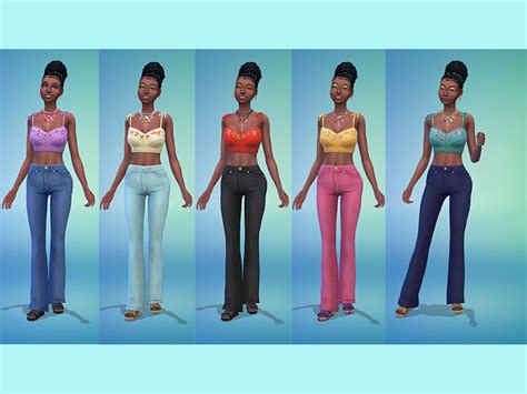 Toradh íomhá ar Sims 4 Styled Looks Mod