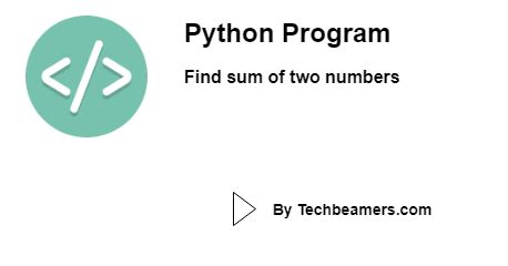 Image result for Sum Python