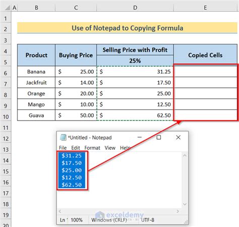 Image result for How to Copy Formula Excel