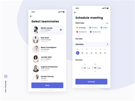 Image result for Scheduling App Interface