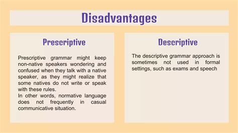 Image result for Prescriptive and Descriptive Grammar Sentence Examples