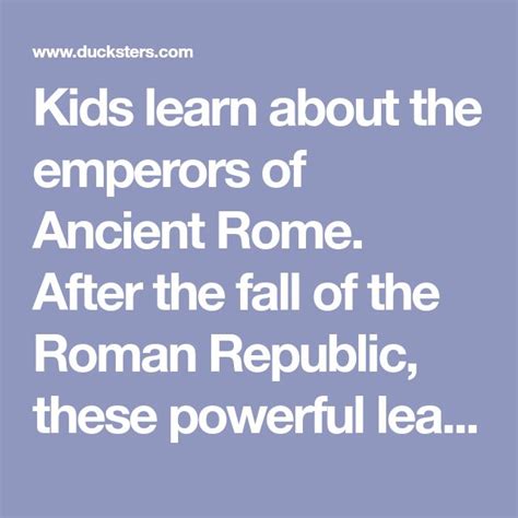 Image result for Roman Emperors for Kids