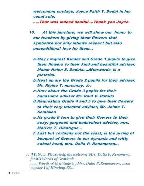 Image result for Emcee Script for School Program