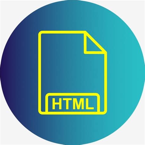 Image result for HTML Icon HD
