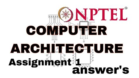 Toradh íomhá ar Computer Architecture NPTEL