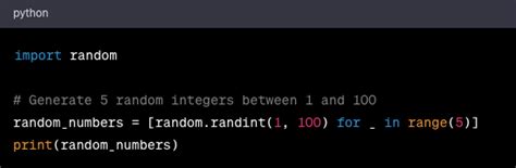 Image result for Random Command in Python