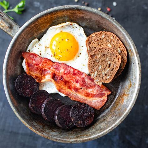 Image result for English Breakfast Blood Pudding