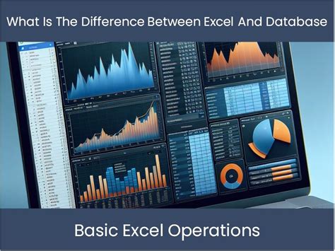 Difference Between Database and Data in Excel に対する画像結果