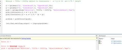 Image result for Linprog MATLAB