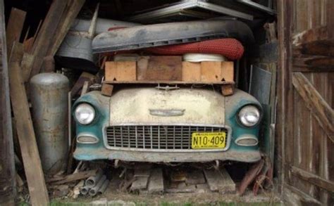 Image result for 55 Chevy Barn Find