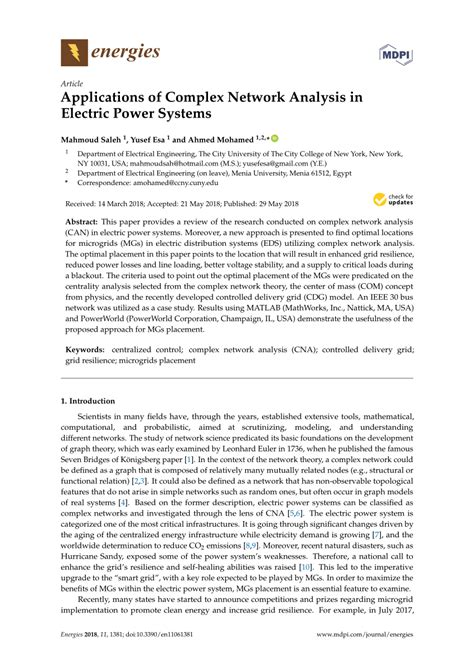 Bildergebnis für Power System with Complex Network Structure