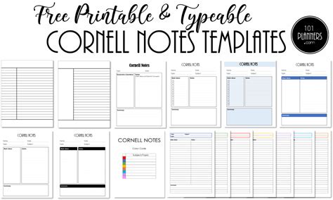 Cornell Notes Template Free に対する画像結果